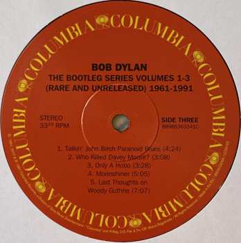 5LP/Box Set Bob Dylan: The Bootleg Series Volumes 1 - 3 [Rare & Unreleased] 1961-1991