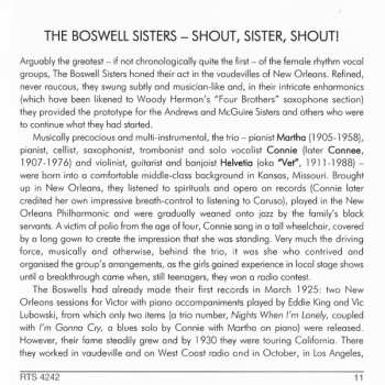 2CD The Boswell Sisters: Shout, Sister, Shout! Their 52 Finest 1931-1936
