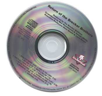 CD The Brecker Brothers: Return Of The Brecker Brothers