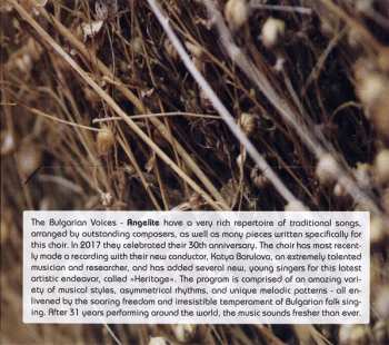 CD The Bulgarian Voices Angelite: Heritage