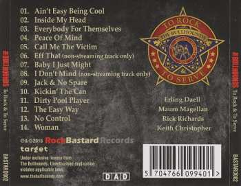 CD The Bullhounds: To Rock & To Serve