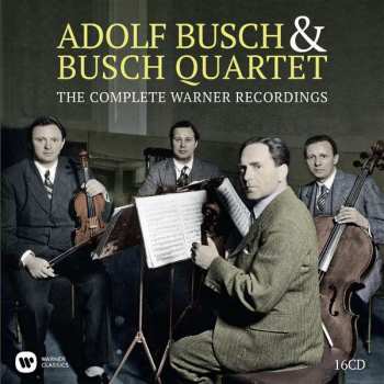 16CD The Busch Quartet: The Complete Warner Recordings