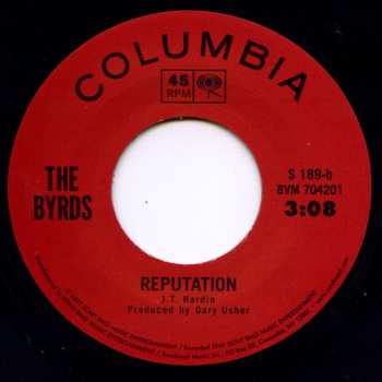 SP The Byrds: Lazy Days b/w Reputation
