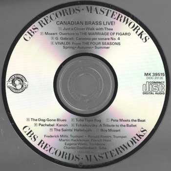 CD The Canadian Brass: Live!