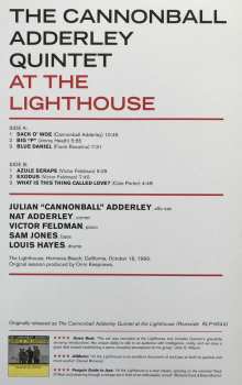 LP The Cannonball Adderley Quintet: At The Lighthouse LTD