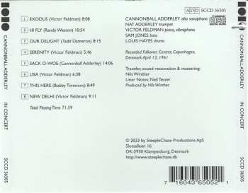 CD The Cannonball Adderley Quintet: In Concert - Falkoner Centret, April 13, 1961
