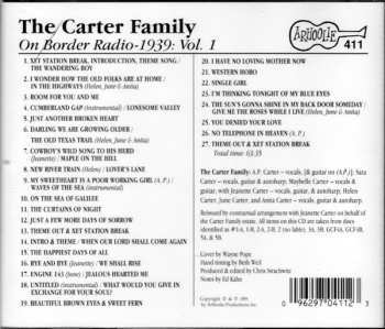 CD The Carter Family: On Border Radio, Vol. 1