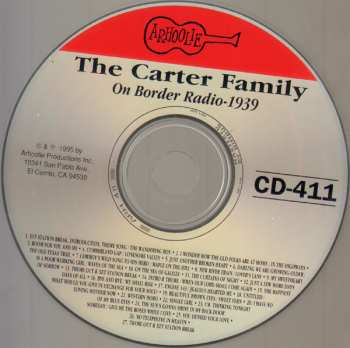 CD The Carter Family: On Border Radio, Vol. 1