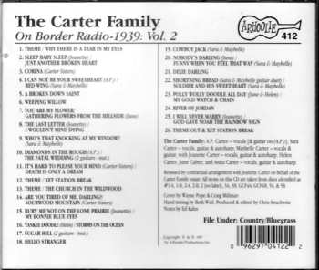 CD The Carter Family: On Border Radio, Vol. 2