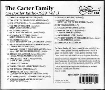 CD The Carter Family: On Border Radio, Vol. 3