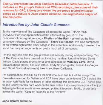 CD The Cascades: Rhythms Of Their Reign 1962-1966