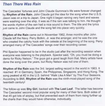 CD The Cascades: Rhythms Of Their Reign 1962-1966