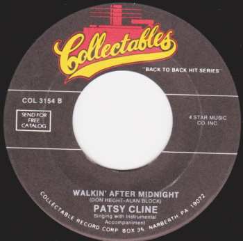 SP Patsy Cline: Tequila / Walkin' After Midnight