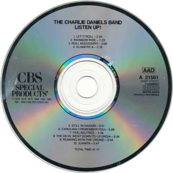 CD The Charlie Daniels Band: Listen-Up!