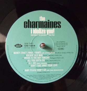 LP The Charmaines: I Idolize You! Fraternity Recordings 1960-1964
