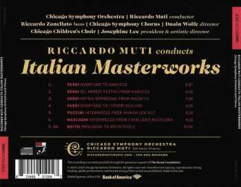 CD The Chicago Symphony Orchestra: Riccardo Muti Conducts Italian Masterworks