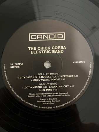 2LP The Chick Corea Elektric Band: The Chick Corea Elektric Band