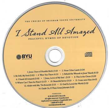 CD The Choirs Of Brigham Young University: I Stand All Amazed (Peaceful Hymns Of Devotion)