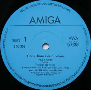 LP The Chris Hinze Combination: Chris Hinze Combination