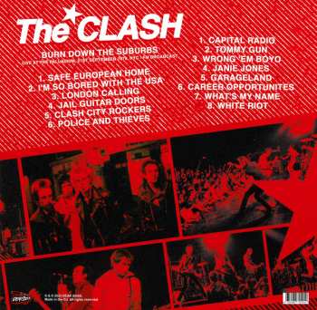 LP The Clash: Burn Down The Suburbs LTD | CLR