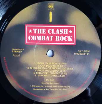 3LP The Clash: Combat Rock + The People's Hall