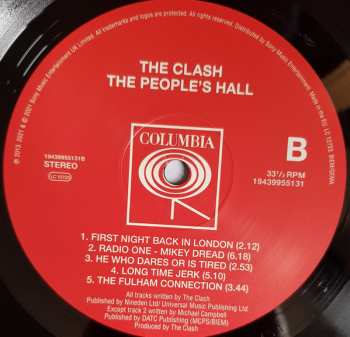 3LP The Clash: Combat Rock + The People's Hall