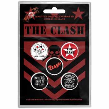 Merch The Clash: Set of Buttons London Calling