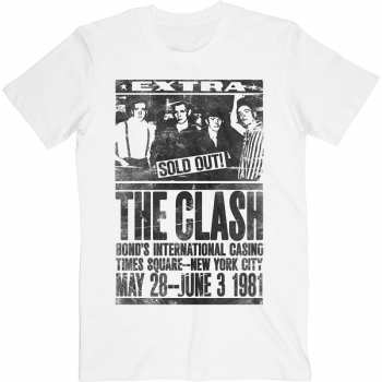Merch The Clash: T-shirt Bond's 1981 