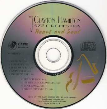 CD The Clayton-Hamilton Jazz Orchestra: Heart And Soul