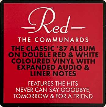 2LP The Communards: Red CLR
