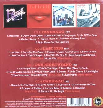 4CD/Box Set Fandango: The Complete RCA Albums 1977 - 1980