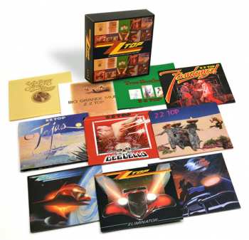 10CD/Box Set ZZ Top: The Complete Studio Albums 1970-1990