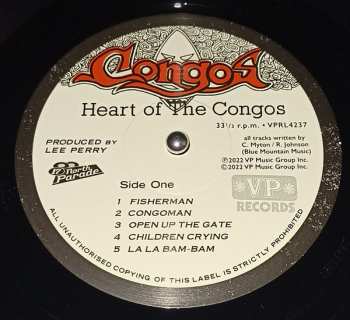 LP The Congos: Heart Of The Congos