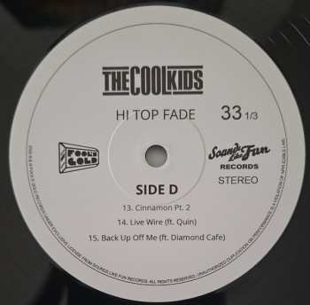 2LP The Cool Kids: Hi Top Fade