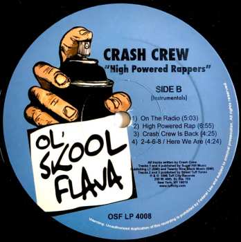 LP The Crash Crew: High Powered Rappers
