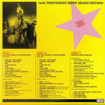 LP/3CD/Box Set The Crazy World Of Arthur Brown: The Crazy World Of Arthur Brown - 50th Anniversary Super Deluxe Edition DLX