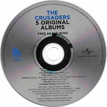 5CD/Box Set The Crusaders: 5 Original Albums 