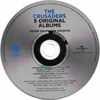 5CD/Box Set The Crusaders: 5 Original Albums 