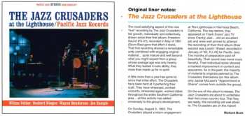 CD The Crusaders: Complete Live At The Lighthouse '62