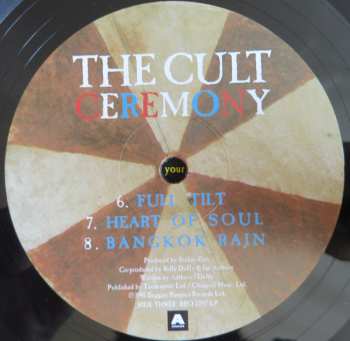 2LP The Cult: Ceremony