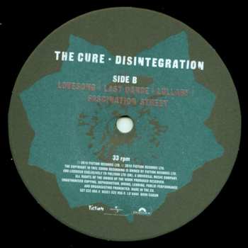2LP The Cure: Disintegration