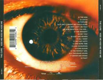 CD The Cure: Kiss Me Kiss Me Kiss Me