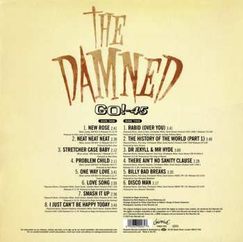 LP The Damned: Go! - 45 CLR
