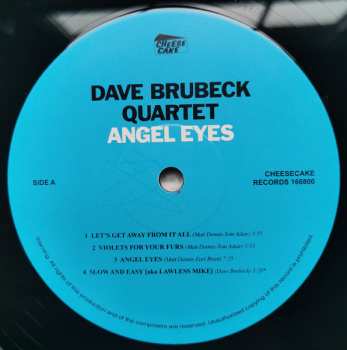 LP The Dave Brubeck Quartet: Angel Eyes LTD
