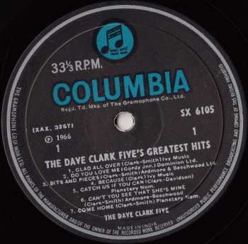 LP The Dave Clark Five: The Dave Clark Five's Greatest Hits