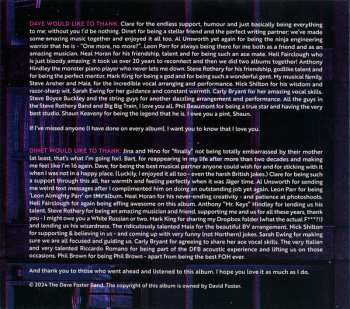 CD The Dave Foster Band: Maybe They‘ll Come Back For Us