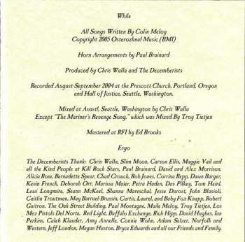 CD The Decemberists: Picaresque