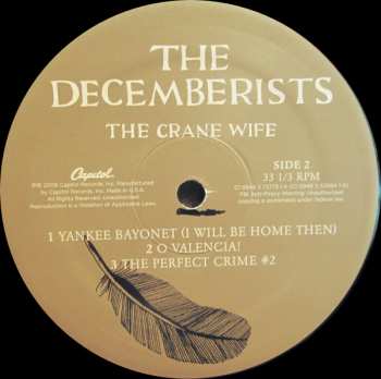 2LP The Decemberists: The Crane Wife