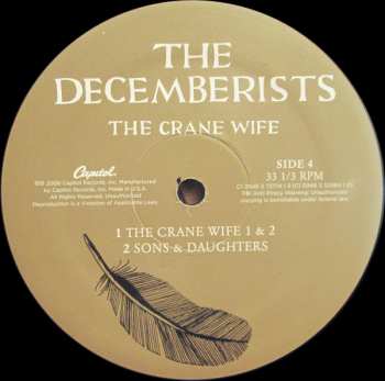 2LP The Decemberists: The Crane Wife