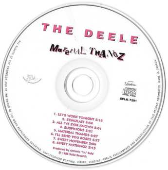 CD The Deele: Material Thangz